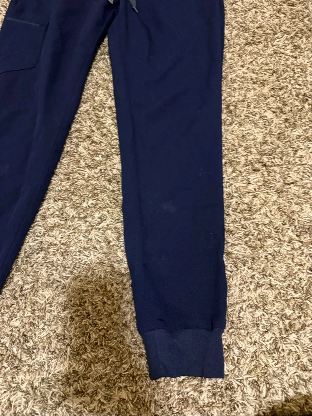 Figs Men's Navy Blue Drawstring Joggers